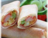 ✿タルタルカマンベール*揚げ焼き春巻き✿作り方10写真