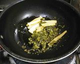 ラー油高菜スパゲッティー作り方2写真
