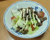 甘辛牛きのこサラダ作り方7写真