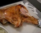 野趣あふるる鶏のもも肉焼き作り方7写真