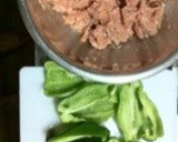 ☆我が家の定番♪ピーマンの肉詰め☆作り方1写真