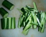 きゅうりの炒めナムル作り方1写真