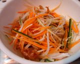 捨てないで!!おつまみに鶏皮の南蛮漬け♪作り方4写真