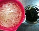 ゆずポンで☆和風冷製パスタ☆サラダ⁈作り方1写真