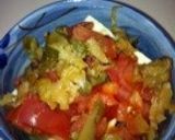トマトと搾菜の豆腐サラダ作り方3写真