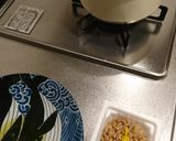 からし高菜と納豆のパスタ作り方1写真