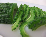 ゴーヤと茄子の味噌そぼろ炒め作り方1写真