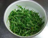 豆苗とにんじんのカラフルなナムル♪作り方3写真