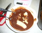 簡単　バナナチョコレートケーキ作り方5写真