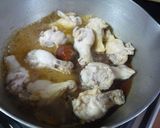 鶏手羽元＊梅干入れてサッパリ煮作り方2写真