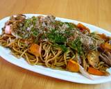 3つのソースが香る*絶品 簡単*焼きそば作り方3写真