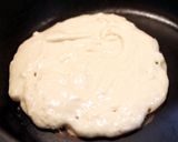 卵・牛乳を使わないイースト・パンケーキ。作り方3写真