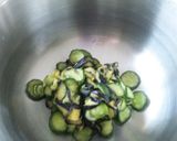 夏野菜で簡単冷茶漬け作り方1写真