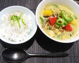 タイ風ぢゃないよ『和風＊グリーンカレー』作り方7写真