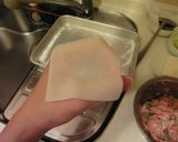 蒸し器要らず♪枝豆入り焼きシュウマイ作り方3写真