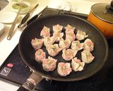 蒸し器要らず♪枝豆入り焼きシュウマイ作り方6写真