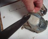 あわびの捌き方（しゃもじ＋文化包丁編）作り方9写真