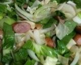 冷蔵庫の野菜で豆乳クリームパスタ作り方3写真