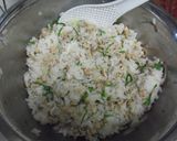 鶏そぼろとミョウガの混ぜご飯♪作り方3写真