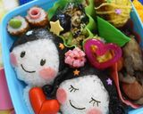 七夕＊彦星さま＆織姫さま＊キャラ弁作り方8写真