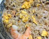 簡単　残り物でえびチャーハン作り方10写真