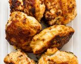 筋トレ・ダイエット飯＊鶏むね豆腐照り焼きつくね作り方9写真