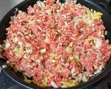 簡単時短！豚ひき肉の卵とじ作り方3写真