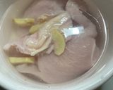 パパ　鶏むね肉の柔らか茹で方作り方3写真