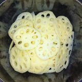 レンジ7分!れんこんと人参のかんたん酢☆なます作り方1写真