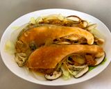 レンジで簡単に!鮭のちゃんちゃん焼き風作り方2写真