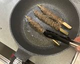 冷凍こんにゃくの鶏皮串風作り方7写真