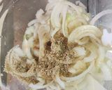 新玉ねぎのめんつゆごま和え作り方4写真