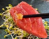 マグロの刺身×熊本グリーンレモンオイル作り方4写真