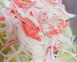 レンジで簡単！カニカマと春雨の中華煮作り方3写真