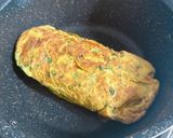 我が家のたっぷりネギごまの卵焼き♪作り方4写真