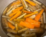 ごぼうのキンピラ風煮物☆作り方2写真