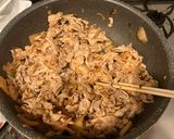 ゆで豚こま肉の甘辛豚キムチ作り方4写真