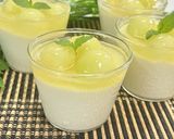 甜杏仁香る🍈メロン杏仁豆腐✨作り方13写真