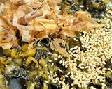 簡単✨かつお節て絶品🐟😋高菜の油炒め🥬作り方4写真