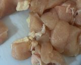 鶏胸肉で作る甘辛チキン😋作り方1写真