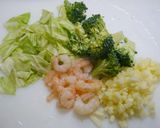 再現！ローソン☆ペペロンチーノ風サラダ作り方2写真
