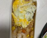 レンジ簡単洋風味噌パスタ味オムライス弁当作り方12写真