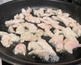 鶏胸肉とピーマンの粒マスタード炒め作り方4写真