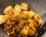 味噌＋豆板醤＋甜麺醤のヘルシー麻婆豆腐作り方10写真