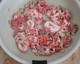 豚こまピーマンの味噌にんにく炒め作り方2写真