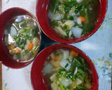 冬野菜❕あったまる❄✨☀✨かぶの味噌汁☺作り方8写真