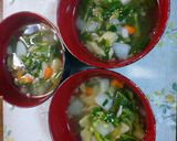 冬野菜❕あったまる❄✨☀✨かぶの味噌汁☺作り方8写真