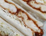 和風チキンカツサンドイッチ＊鶏バーガー作り方5写真