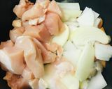 カレールー●トマト缶のチーズ＆チキカレー作り方1写真