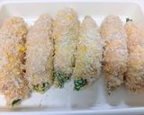 大葉＆豚バラ肉を巻いたBIGな海老フライ作り方5写真